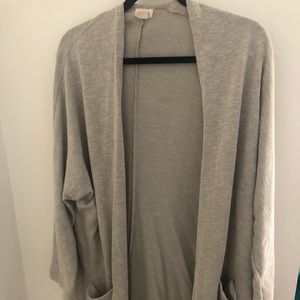 One size fits all grey cardigan